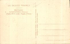 CPA Bretagne St Thegonnec (Finistere) L Eglise (XVI siecle) Facade et Porche