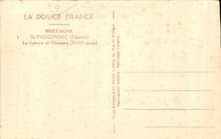 CPA Bretagne St Thegonnec (Finistere) Le Calvaire et I Ossuaire (XVII siecle)