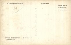 CPA Saint Thegonnec Le Calvaire et I Ossuaire