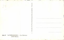 CPA Saint Thegonnec Le Calvaire (Cote Ouest)