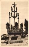 CPA St Thegonnec (Finistere) Le Calvaire cote Nord