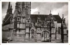 CPA Saint Thegonnec (Finistere) Facade et Porche