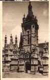 CPA Bretagne St Thegonnec (Finistere) L Eglise Facade et Porche