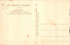 CPA Bretagne St Thegonnec (Finistere) Le Calvaire et I Ossuaire