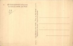 CPA Saint Thegonnec (Finistere) Le Calvaire cote Nord