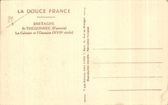 CPA Bretagne St Thegonnec (Finistere) Le Calvaire et I Ossuaire (XVII siecle)