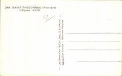 CPA Saint Thegonnec (Finistere) L Eglise (XVie)