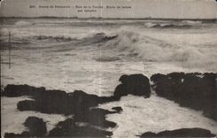 CPA Top of Penmarch Bay of the Torch Details of blades by storm