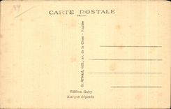 CPA Saint Guenole Penmarch (Finistere) the Jump of the Monk