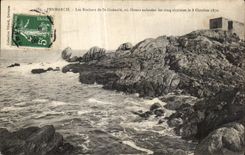 CPA Penmarch the Rocks of St Guenole or were enlevees the five victims it