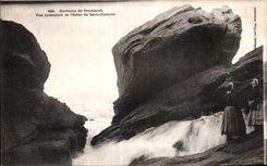 CPA Surroundings of Penmarch Seen interior of I Enter de Saint Guenole