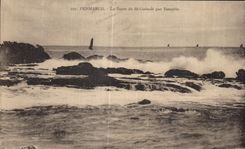 CPA Penmarch the Bar of St Guenole by Storm