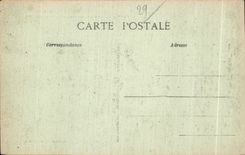 CPA Saint Guenole Penmarch a Vague passer by in the Rocks of the Hole of I Enter