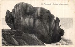 CPA Penmarch the Monk of Saint Guenole