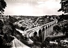 CPA Dinan La Tour Sainte Catherine La Rance et le Viaduc