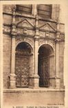 CPA Dinan Portail de I Eglise Saint Malo