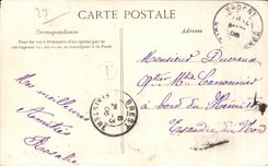 CPA Dinan Vieilles maisons a Porche rue de I Aport
