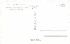 CPSM Dinan Chateau de la Duchesse Anne Porte du Guichet