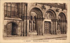 CPA Dinan portail Saint Sauveur