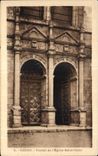 CPA Dinan Portail de I Eglise Saint Malo