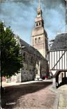 CPA Dinan (Cotes du Nord) Basilique Saint Sauveur