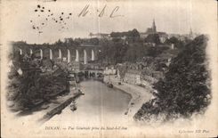 CPA Dinan Vue Generale prise du Sault a l Ane