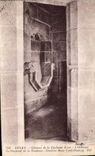CPA Dinan Chateau de la Duchesse Anne L Oratoire Le Fauteuil de la Duchesse Duchess Anne Castle Oratory