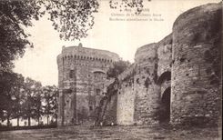 CPA Dinan Chateau de la Duchesse Anne Renferme actuellement le Musee