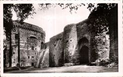 CPA Dinan castle of the Duchess Anne Porte of the Counter