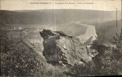 CPA Chateau Regnault Les Quatre Fils Aymon Vue sur Leviezy
