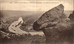 CPA Vallee de la Meuse Chateau Regnault La Roche mouvante