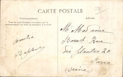 CPA Merlesse Bazeilles en 1870 Militaria