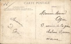 CPA Bazeilles Ossuaire Cest nue crypte Militaria