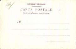 Posicion real de CPA Bazeilles del cuarto de los Cartouches pasados de Militaria