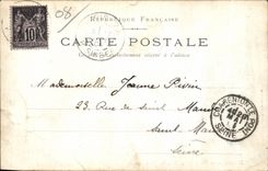 CPA Bazeilles the Crypt in the Militaria Cemetery