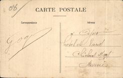 CPA Bazeilles La Crypte dans le Cimetiere Militaria