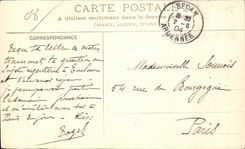 CPA Bazeilles the Last Cartridge room War of 1870 Militaria