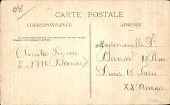 CPA Bazeilles Room of the last Cartridges War of 1870 Militaria Clock