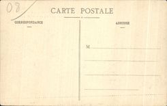 CPA Bazeilles a Street of Bazeilles after the Battle Street of General Lebrun Militaria