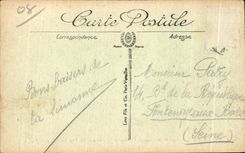 CPA Bazeilles House of the last Cartridge House Militaria War of 1870