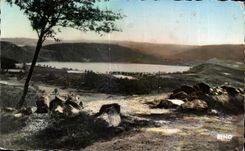 CPA Lake issarles Ardeche alt 997m Landscape taken of Wise largest Loc of France