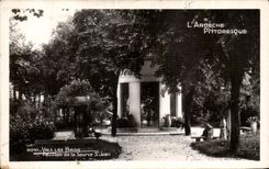 CPA Ardeche Picturesque Valleys Les Bains House of the Source S Jean