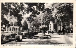 CPA Valleys les Bains the Garden of the Source St Jean