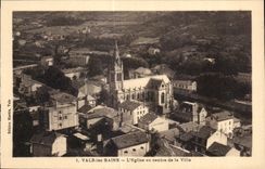 CPA Valleys les Bains Church in the center of the City