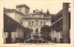 CPA Valleys les Bains Interior Hydropathic establishment