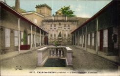 CPA Valleys les Bains Ardeche Hydropathic establishment