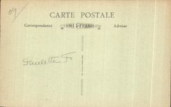 CPA Illustrated Ardeche Valleys les Bains View District of Begude