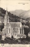 CPA Illustrated Ardeche Valleys les Bains Together of I Parish church