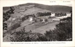 CPA La Louvesc Ardeche alt 1100m Le Mont Besset et les Colonies d Oran Algerie