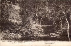 CPA La Louvesc Ardeche La Petite Suisse Le Pont des Soupirs